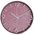 wall clock with glitter dial